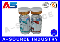 Rótulo de frasco de pílula de saúde Vitamina Rótulo privado Design e impressão de adesivo para frasco de vidro