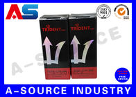 caixas do tubo de ensaio 10ml para a impressão de vidro farmacêutica da testosterona dos tubos de ensaio