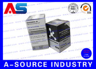 Caixa farmacêutica da tabuleta de prata de papel pequena da impressão da caixa do comprimido para garrafas do plástico da tabuleta 50CC de Pharma