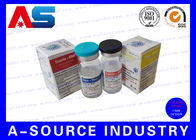 Caixas do tubo de ensaio do armazenamento 10ml do cartão para as garrafas de vidro da medicina do holograma, ISO9001