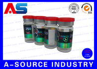 Impressão profissional de etiquetas e caixas de 10 ml Holograma Impressão a laser de etiquetas para frascos de vidro