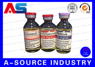Etiquetas de frascos de péptidos Impressão a cores comuns Soluções de embalagem farmacêutica