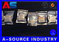 Sacos metalizados pequenos claros da folha de alumínio para o saco ziplock da folha de alumínio do malote de Pharma do pacote da tabuleta de Pharma