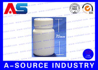 garrafas de comprimido plásticas da cápsula do PE 60ml 70mm * 27mm com selo sensível da proteção