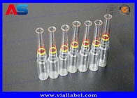 Ampolas de vidro farmacêuticas para injeção com anel verde/amarelo