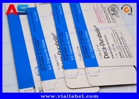 5 impressão da caixa do empacotamento farmacêutico dos tubos de ensaio 2ml e ampola de vidro de papel