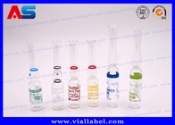 Solução transparente ácida hialurónica da garrafa de vidro da ampola da permeabilidade alta