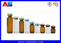 Tubo de ensaio de vidro pequeno para o armazenamento 1ml/2ml/3ml/5ml /10ml dos óleos &amp; dos líquidos da farmácia