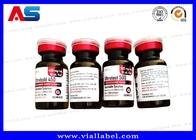 CJC-1295 2 mg 10 ml Adesivo para frasco para multi-dose, etiquetas de garrafas pequenas Impressão holográfica a laser