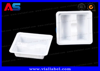bandeja de plástico de cor branca para guardar 2 × 2 ml frasco para embalagem de semaglutida MOQ 100pcs