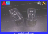 Embalagem do frasco para frasco de 10 ml Caixa médica de plástico transparente para vacinas, frasco para injecção Embalagem em bolhas
