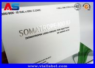 O halterofilismo Hcg de Somatropin marca a caixa feita sob encomenda da caixa do comprimido/caixa da medicina
