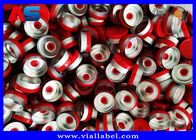 A aleta 20# fora do tampão para os tubos de ensaio 10mL de vidro engarrafa roxo/azul/vermelho/preto/branco/rosa