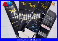 Caixas pequenas do tubo de ensaio 10ml dos ePeptidees injetáveis de Anadrol/CMYK que imprimem a caixa de Pharma