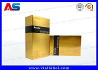400g Art Paper Cosmetic Packaging Box para garrafas de óleo essencial do aroma 10ml