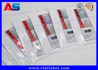 O tubo de ensaio 10ml impermeável etiqueta 4C cor completa para farmacêutico esteróide