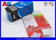 Da medicina ePeptidee oral de papel de Anavar do holograma caixa de empacotamento