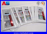 O tubo de ensaio farmacêutico do adesivo 10ml etiqueta etiquetas impressão personalizada lustrosa