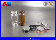 Farmácia da impressão de 10ML as garrafas de vidro da bio CMYK com tampas ISO19001-2008 aprovaram
