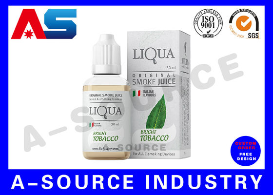 O líquido eletrônico do suco e do cigarro encaixota o holograma feito sob encomenda que imprime 30/50ml