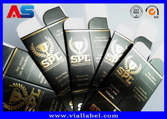 Caixa de embalagem de papel de peptídeos, Caixa de peptídeos para ampolas de 1 ml e frasco 2 ml Caixas para frascos de 10 ml