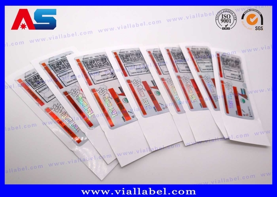 CMYK etiquetas de frascos de péptidos para remédios garrafas de vidro autocolantes fábrica de impressão impermeável Adesivo forte