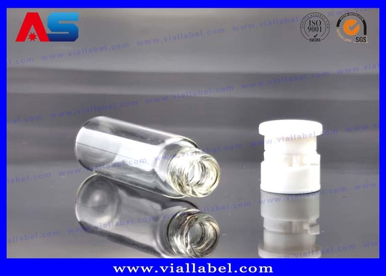 Óleos de beleza 2 ml 3 ml 5 ml 10 ml Bloqueio superior frascos de vidro pequenos com tampa fácil de arrancar