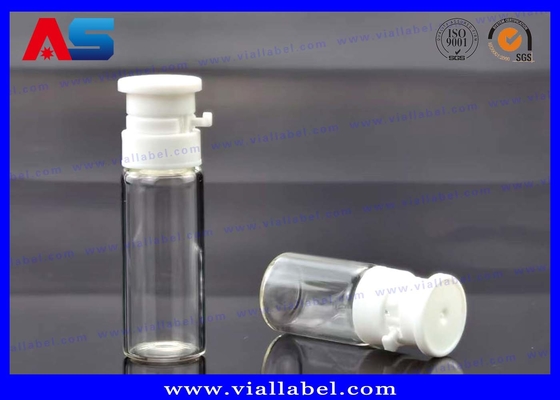 Óleos de beleza 2 ml 3 ml 5 ml 10 ml Bloqueio superior frascos de vidro pequenos com tampa fácil de arrancar