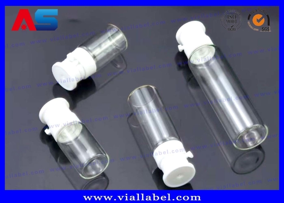 Óleos de beleza 2 ml 3 ml 5 ml 10 ml Bloqueio superior frascos de vidro pequenos com tampa fácil de arrancar