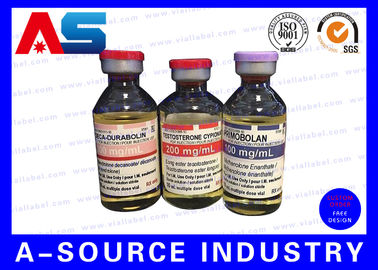 A impressão farmacêutica da etiqueta do produto das etiquetas da garrafa de vidro projeta GV, ISO 9001