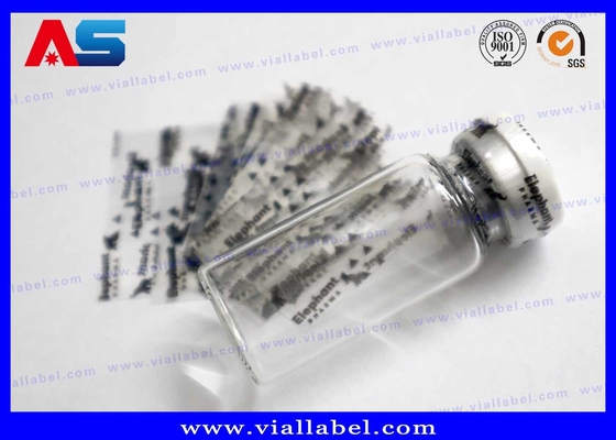 Pharmalab Manteiga Redução de calor Para Peptido Garrafa Cap Sealing PVC Manteiga Redução de calor Etiquetas
