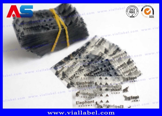 Pharmalab Manteiga Redução de calor Para Peptido Garrafa Cap Sealing PVC Manteiga Redução de calor Etiquetas