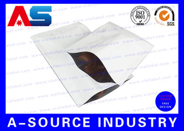 Sacos de zinco de papel alumínio selos térmicos personalizados impressos sacos de embalagem de papel de alumínio refeitáveis SGS ISO 9001