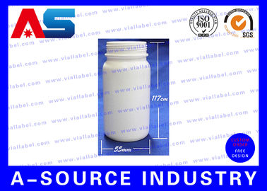 200 ml recipiente de pílulas médicas em HDPE frascos de pílulas vazios / frascos de pílulas de vitaminas frascos de plástico