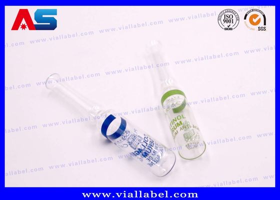 Solução de Ampola de Impressão de Vidro Transparente de Ácido Hialurônico de Alta Permeabilidade 1ml / 2ml