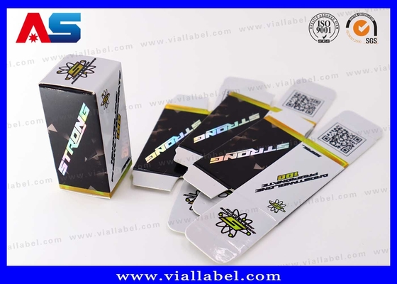 Caixa de papel de injecção 10 ml Para YK11 4 Mg 50 comprimidos, Caixa de Impressão de frasco para injecção personalizada