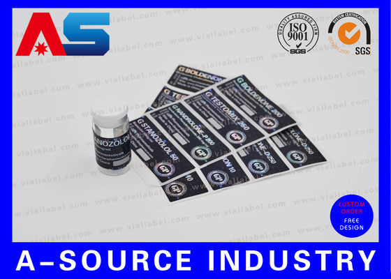 Holograma Vial Label Printer 2ml do laser/ePeptidees de 5ml/10ml/15ml/20ml Vial Sticker For Bodybuilding Enanthate