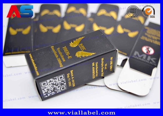 Caixas de frascos de 10 ml personalizadas com revestimento laminado Matt e brilhante