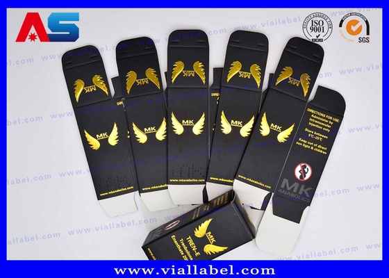 Caixas de frascos de 10 ml personalizadas com revestimento laminado Matt e brilhante