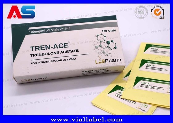 Caixas de frascos de 10 ml para embalagens farmacêuticas Impressão holográfica Vendas diretas ecológicas Personalizáveis Entrega rápida