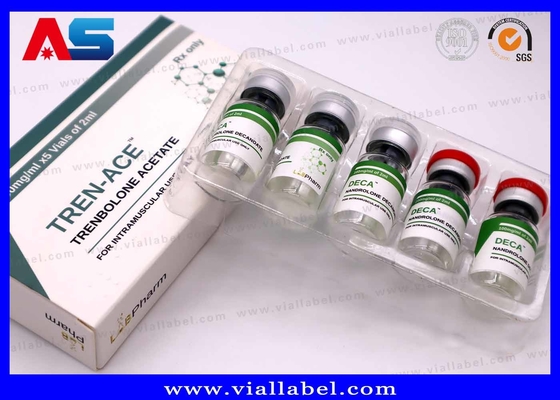 Caixas de frascos de 10 ml para embalagens farmacêuticas Impressão holográfica Vendas diretas ecológicas Personalizáveis Entrega rápida