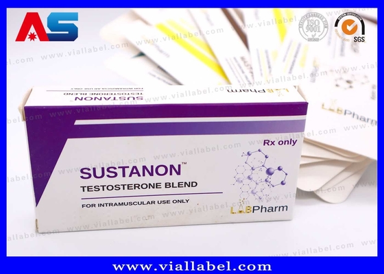 Caixa de papel UV Matte & Rebocado Premium para frascos de 2x2ml de Semaglutide  ¢ Solução de embalagem de péptidos de ponta