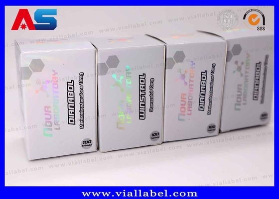 Caixa de frasco de 10 ml Premium com características de segurança holográfica ¢ Embalagem farmacêutica à prova de adulteração ¢ Certificado ISO 9001 & FSC, 12+ anos de experiência em exportação global