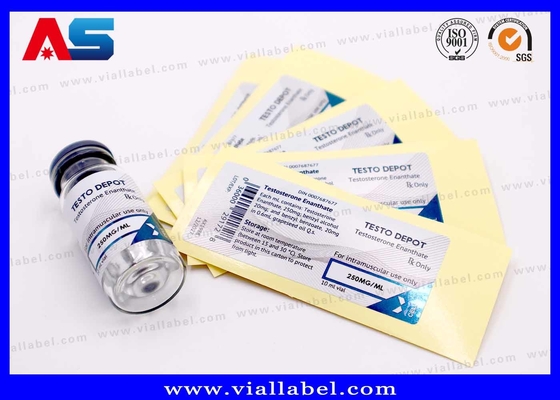 Etiquetas de frasco adesivo forte Premium para uso médico e laboratorial 2 ml / 10 ml