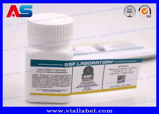 Rótulo profissional do frasco de pílula para rotulagem farmacêutica precisa e consistente