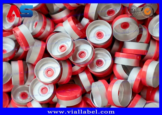 Capas de alumínio-plástico personalizadas (13mm/20mm) com logotipo e palavras farmacêuticas gravadas