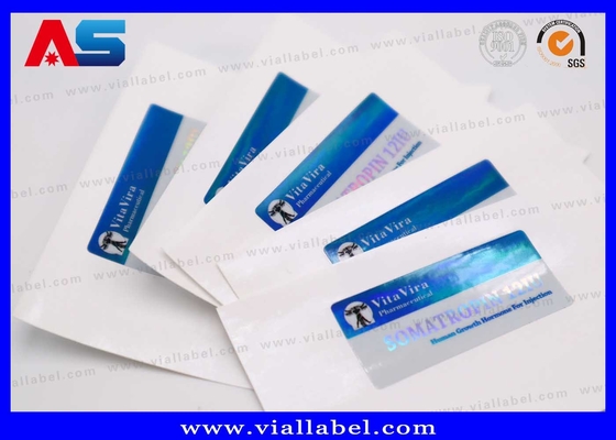 Rótulos de frasco de péptidos duráveis para recipientes de 2 ml com desenho personalizado Serviço de design gratuito MOQ 100pcs