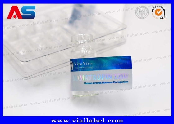 Rótulos de frasco de péptidos duráveis para recipientes de 2 ml com desenho personalizado Serviço de design gratuito MOQ 100pcs