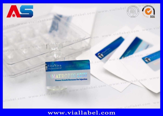 Rótulos de frasco de péptidos duráveis para recipientes de 2 ml com desenho personalizado Serviço de design gratuito MOQ 100pcs