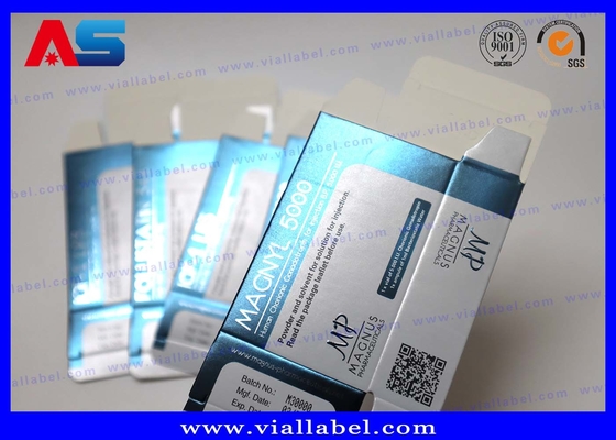 Caixa de papel de péptidos de retatrutida personalizada Para 2 frascos de 3 ml de desenho livre MOQ 500 conjuntos